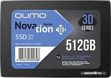 SSD QUMO Novation 3D TLC 512GB Q3DT-512GSCY