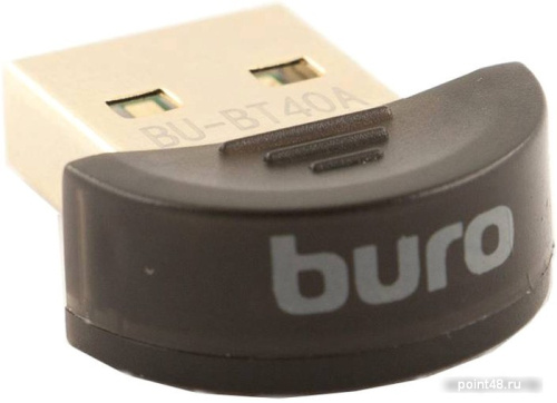 Адаптер USB Buro BU-BT40A Bluetooth 4.0+EDR class 1.5 20м черный