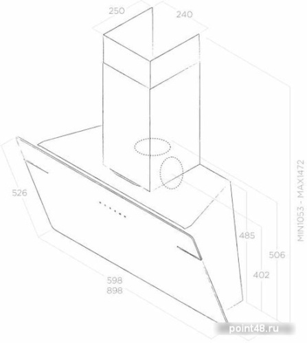 Купить Кухонная вытяжка Elica L'essenza WH/A/60 PRF0124233A в Липецке фото 3