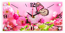 Купить Часы настенные 21 ВЕК 1939-1166 Бабочка на яблоне в Липецке