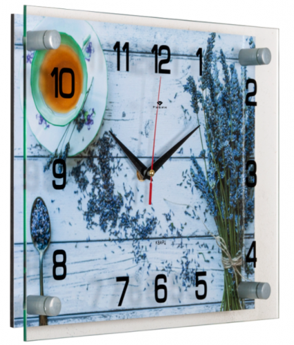 Купить Часы настенные 21 ВЕК 2535-1025 Лавандовый чай в Липецке фото 2