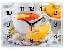 Купить Часы настенные 21 ВЕК 2026-124 Чай с лимоном в Липецке