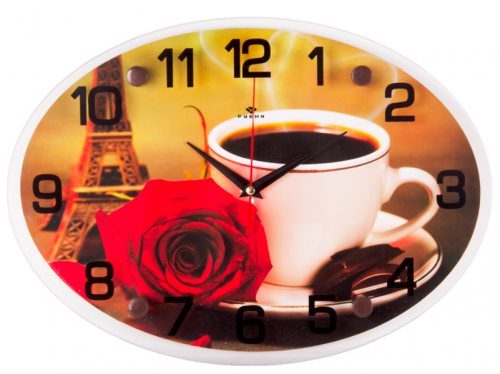 Купить Часы настенные 21 ВЕК 2434-154 Утро в Париже в Липецке