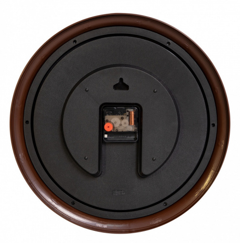 Купить Часы настенные аналоговые Бюрократ WallC-R77P D35см коричневый в Липецке фото 3