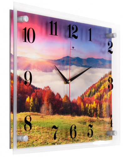 Купить Часы настенные 21 ВЕК 3545-003 Краски природы в Липецке фото 2