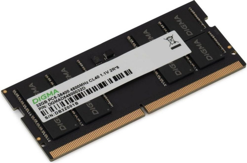 Оперативная память Digma 16ГБ DDR5 SODIMM 4800 МГц DGMAS54800016S фото 2