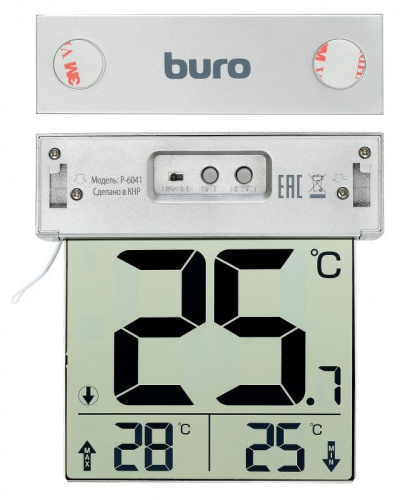 Купить Термометр Buro P-6041 серебристый в Липецке фото 5