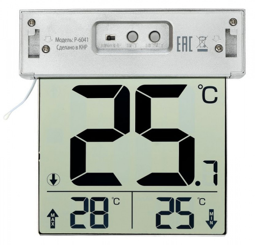 Купить Термометр Buro P-6041 серебристый в Липецке фото 6