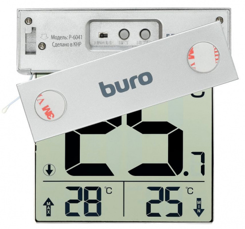 Купить Термометр Buro P-6041 серебристый в Липецке фото 7