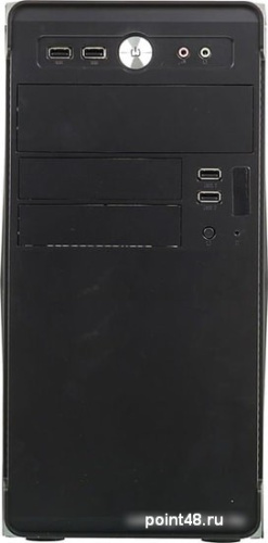 Корпус Accord ACC-B022 черный без БП mATX 2xUSB2.0 audio фото 2