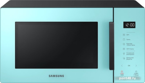 Микроволновая Печь Samsung MG23T5018AN/BW 23л. 800Вт мятный в Липецке