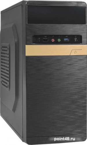 Корпус Exegate EX286837RUS   Minitower   BAA-105U (mATX, без БП, 1*USB+1*USB3.0, HD аудио, черный)