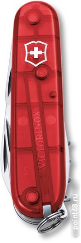 Купить Нож перочинный Victorinox Spartan (1.3603.T) 91мм 12функций красный полупрозначный карт.коробка в Липецке фото 2