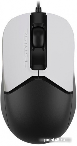 Купить Мышь A4Tech Fstyler FM12S Panda белый/черный оптическая (1200dpi) silent USB (3but) в Липецке