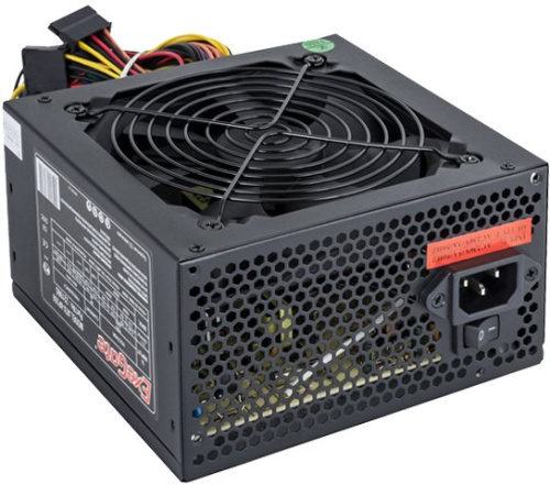 Блок питания 350W Exegate XP350, ATX, black, 12cm fan, 24p+4p, 3*SATA, 2*IDE, FDD фото 2