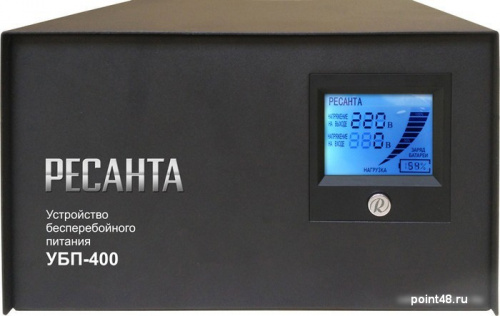 Купить Стабилизатор напряжения Ресанта УБП-400 электронный однофазный черный в Липецке