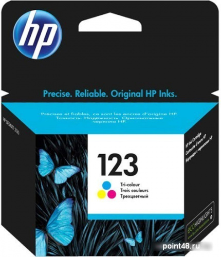 Купить Картридж ориг. HP F6V16AE (№123) цветной для HP DeskJet 2130 (100стр) в Липецке