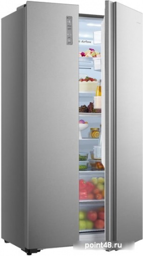 Холодильник Hisense RS677N4AC1 нержавеющая сталь (двухкамерный) в Липецке фото 2