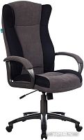 Кресло руководителя Бюрократ CH-879N черный Leather Venge Black искусственная кожа крестовина пластик