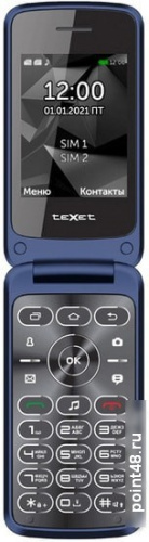 Мобильный телефон TeXet TM-408 (синий) в Липецке фото 2