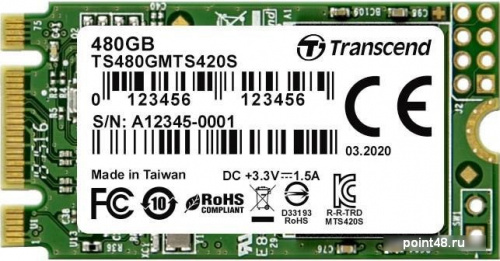 SSD Transcend MTS420S 480GB TS480GMTS420S фото 2