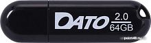 Купить Флеш Диск Dato 64Gb DS2001 DS2001-64G USB2.0 черный в Липецке