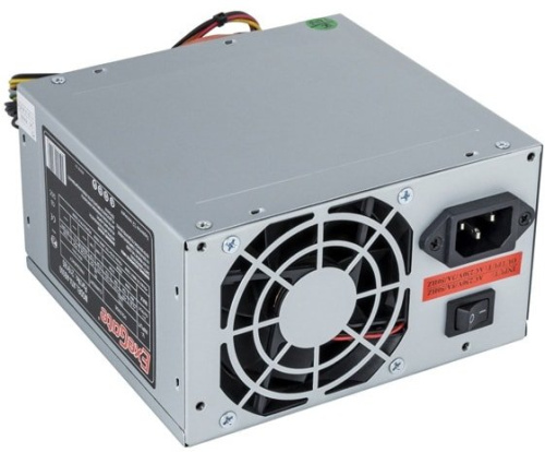 Блок питания 500W Exegate AB500, ATX, 8cm fan, 24p+4p, 3*SATA, 1*FDD, 2*IDE фото 2