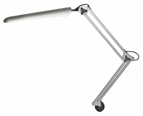 Купить Светильник настольный Трансвит HERMES/SL на струбцине светодиодный серебристый 8Вт в Липецке