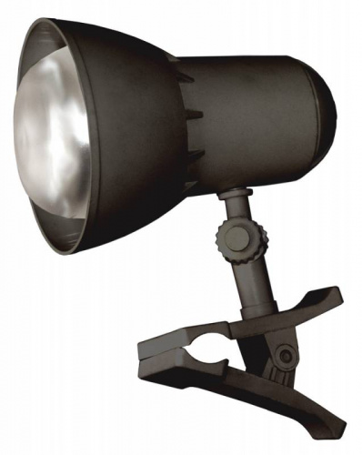 Купить Светильник настольный Трансвит NADEZHDA1MINI/BL на прищепке E27 лампа накаливания черный 40Вт в Липецке
