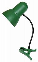 Купить Светильник настольный Трансвит NADEZHDA-PSH/GRN на прищепке E27 лампа накаливания зеленый 40Вт в Липецке