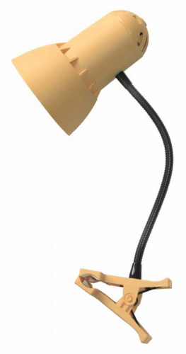 Купить Светильник настольный Трансвит NADEZHDA-PSH/YEL на прищепке E27 лампа накаливания ванильный 40Вт в Липецке