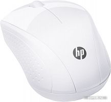 Купить Мышь HP Wireless 220 белый оптическая (1200dpi) беспроводная USB для ноутбука (2but) в Липецке