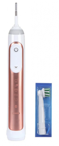 Купить Зубная щетка электрическая Oral-B Genius X Lite Rose Gold D706.513.6 белый/розовый в Липецке