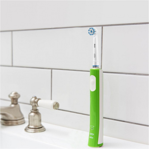 Купить Зубная щетка электрическая Oral-B Junior зеленый/белый в Липецке фото 6