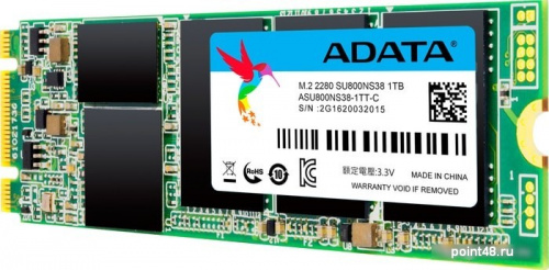 Накопитель SSD A-Data SATA III 1Tb ASU800NS38-1TT-C Ultimate SU800 M.2 2280 фото 2