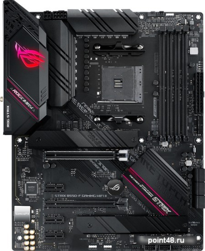 Материнская плата Asus ROG STRIX B550-F GAMING Soc-AM4 AMD B550 4xDDR4 ATX AC`97 8ch(7.1) 2.5Gg RAID+HDMI+DP