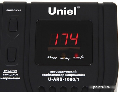 Купить Стабилизатор напряжения UNIEL 09622 U-ARS-1000/1 серия Standard - Expert 1000 ВА в Липецке фото 3