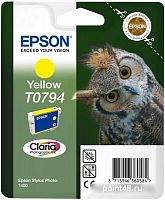 Купить Картридж струйный Epson T0794 C13T07944010 желтый (11.1мл) для Epson P50/PX660 в Липецке