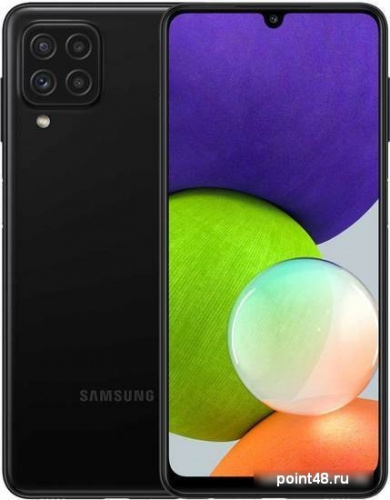 Смартфон Samsung SM-A225F Galaxy A22 128Gb 4Gb черный моноблок 3G 4G 2Sim 6.4  720x1600 Andro  11 48Mpix 802.11 a/b/g/n/ac NFC GPS GSM900/1800 GSM1900 TouchSc microSD max1024Gb в Липецке