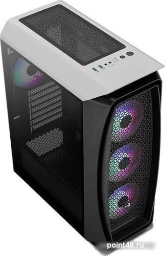 Корпус Aerocool Aero One Frost-G-WT-v1 белый без БП ATX 4x120mm 2x140mm 2xUSB3.0 audio bott PSU фото 2