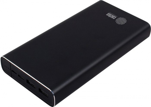 Мобильный аккумулятор Cactus CS-PBFSIT-20000 20000mAh 2.1A 2xUSB черный в Липецке фото 2