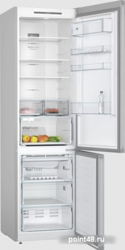 Холодильник Bosch KGN39UJ22R серый (двухкамерный) в Липецке фото 3
