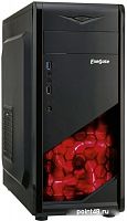 Корпус Exegate EX289684RUS  EVO-8207-NPX500 (ATX, БП 500NPX с вент. 12см, 1*USB+1*USB3.0, HD аудио, черный с красной подсветкой)