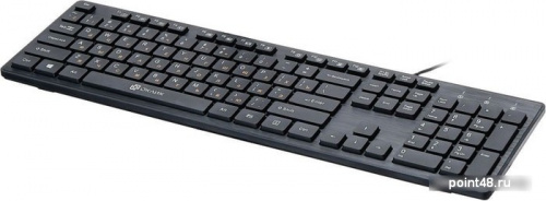 Купить Клавиатура Oklick 500M черный USB slim Multimedia в Липецке фото 2