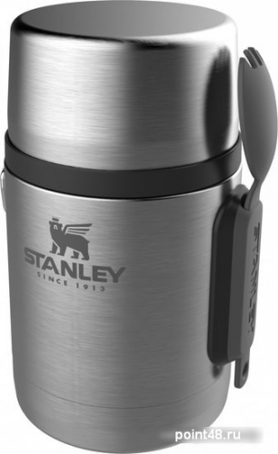 Купить Термос Stanley Adventure Vacuum Food Jar (10-01287-032) 0.53л. серебристый в Липецке фото 2