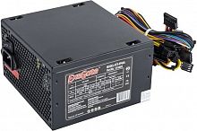 Блок питания 600W Exegate XP600, ATX, black, 12cm fan, 24p+4p, 6/8p PCI-E, 3*SATA, 2*IDE, FDD