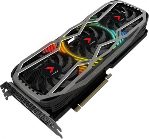 Видеокарта PNY GeForce RTX 3080 10GB XLR8 Revel Epic-X RGB Triple Fan LHR фото 2