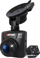 Видеорегистратор Artway AV-398 GPS Dual Compact черный 12Mpix 1080x1920 1080p 170гр. GPS