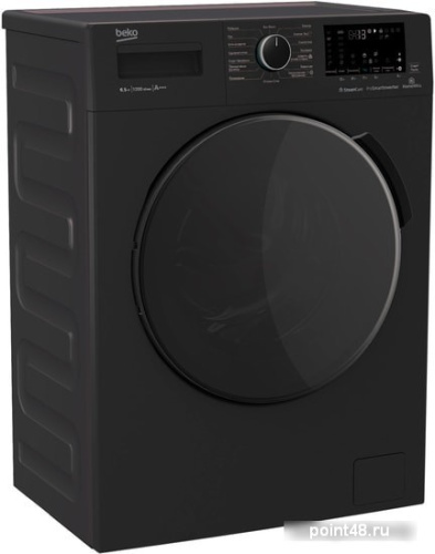 Стиральная машина Beko WSPE6H616A класс: A+++ загр.фронтальная макс.:6.5кг антрацит в Липецке фото 2