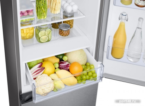 Холодильник Samsung RB34T670FSA/WT серебристый (двухкамерный) в Липецке фото 3